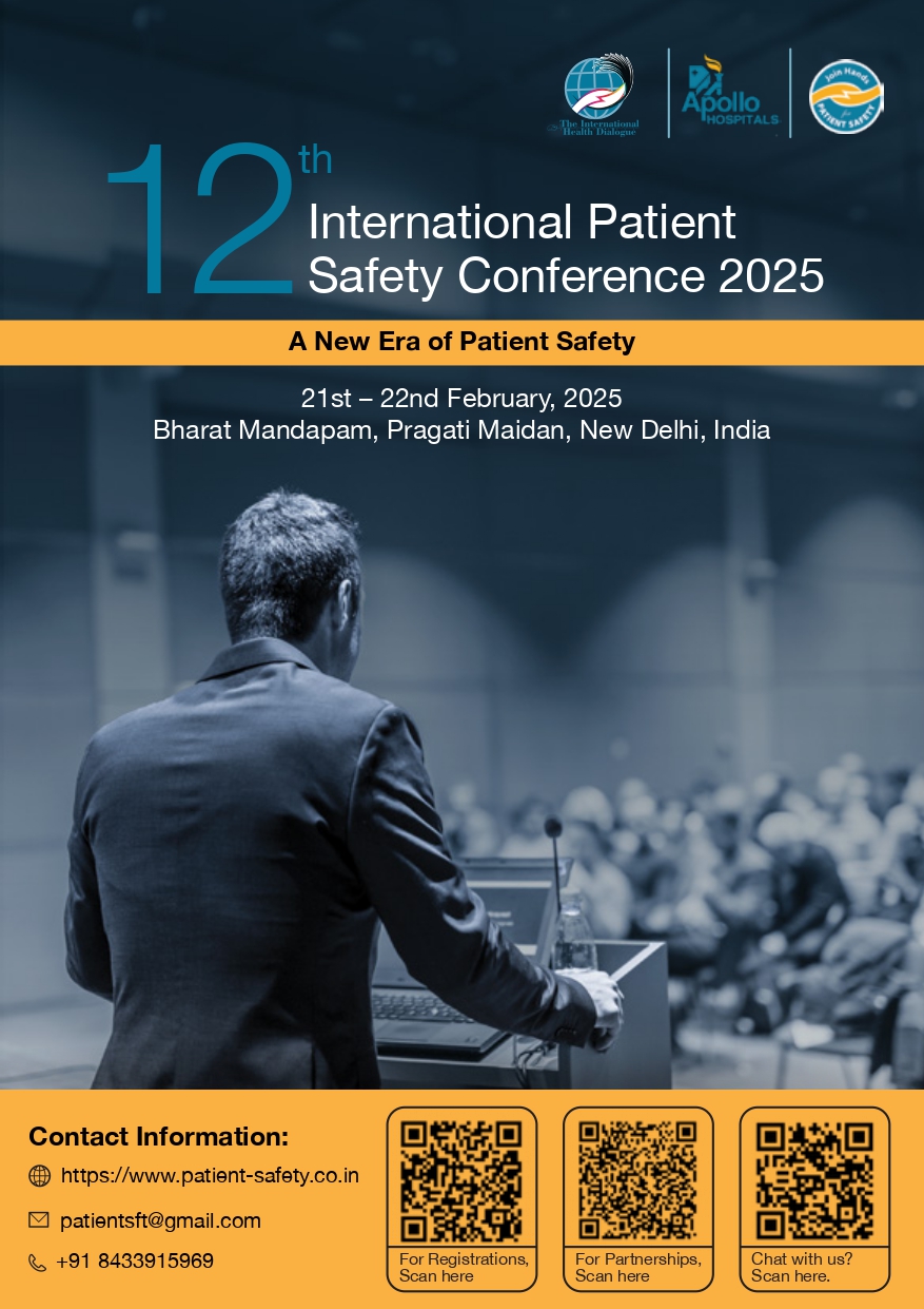 12th International Patient Safety Conference 21 22 February, 2025